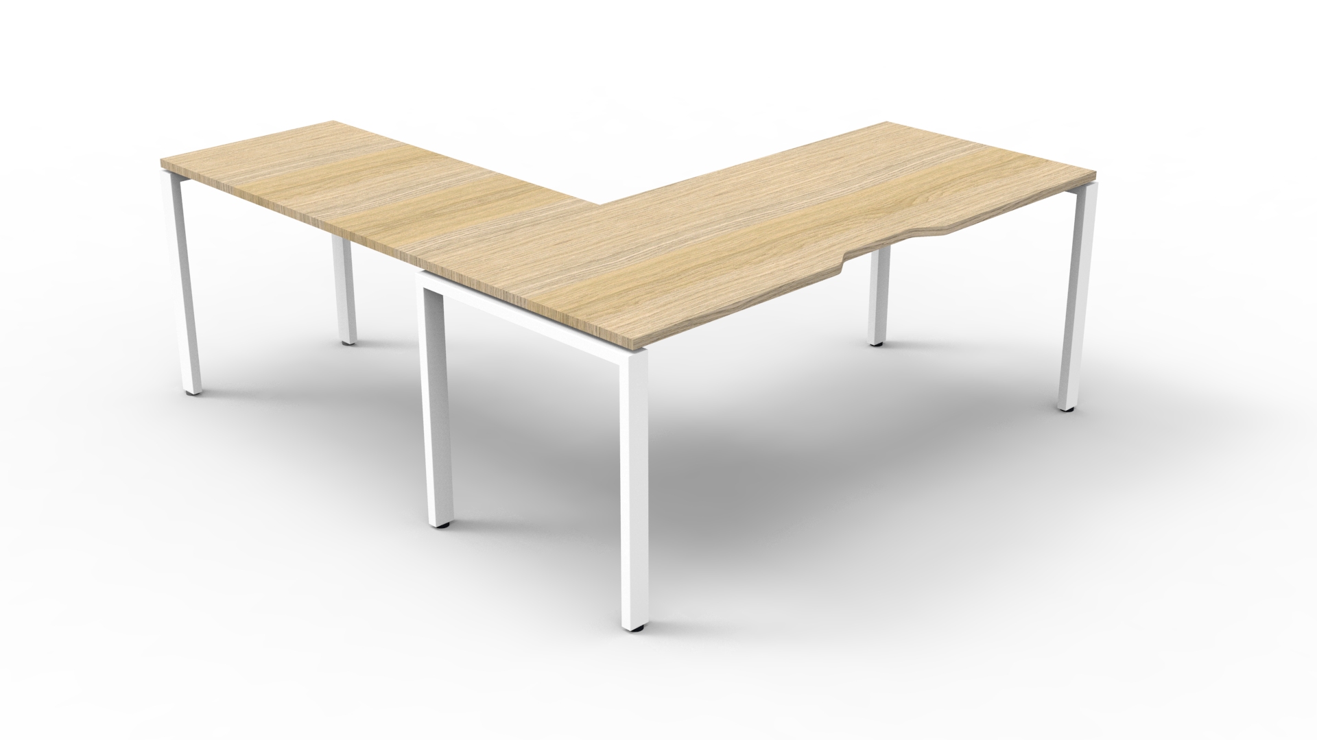 Profile Office Desk & Return